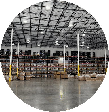 Climate-controlled warehouse storage for office furniture in Middle Tennessee
